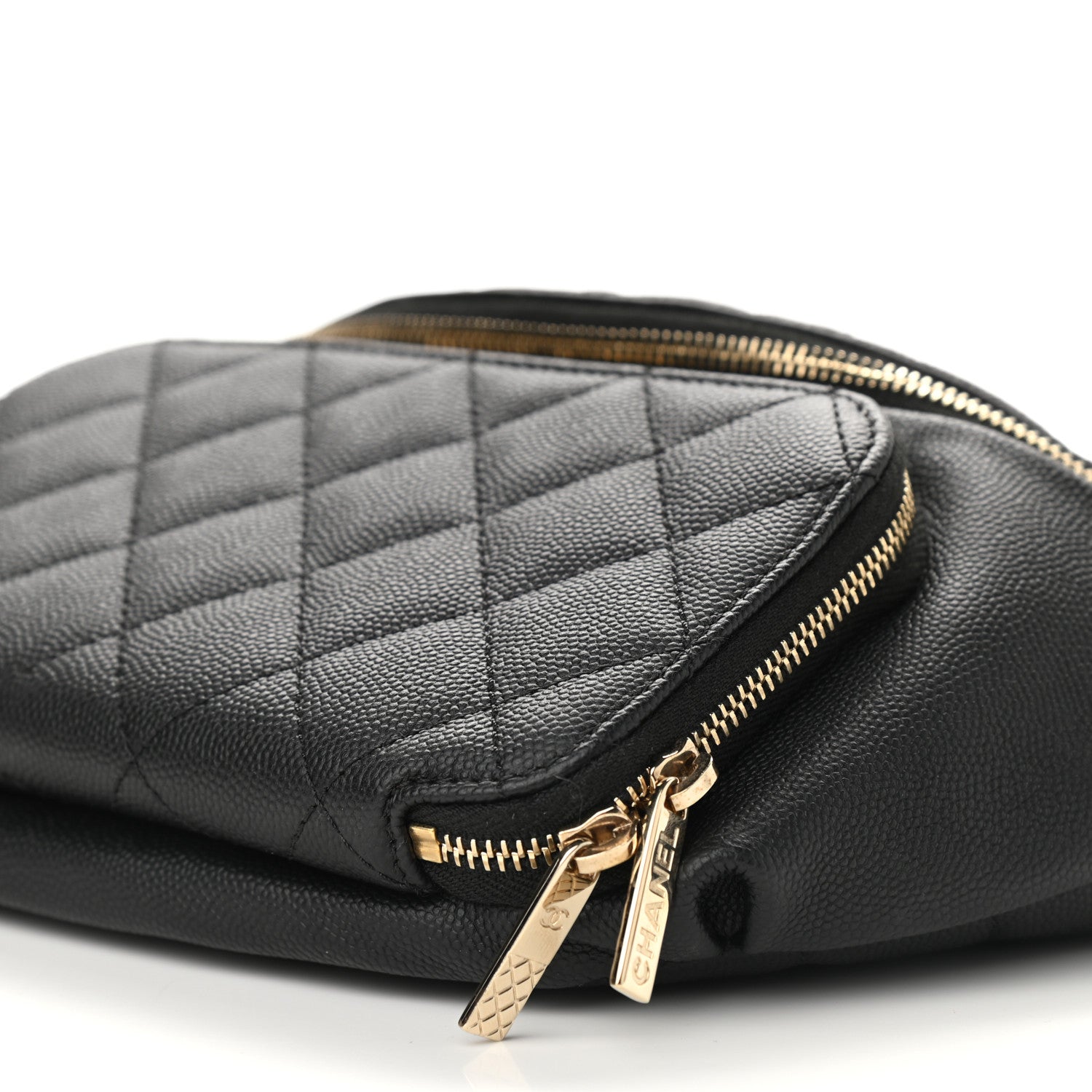 Chanel Caviar Quilted Business Affinity Waist Belt Bag Black 9 of 9