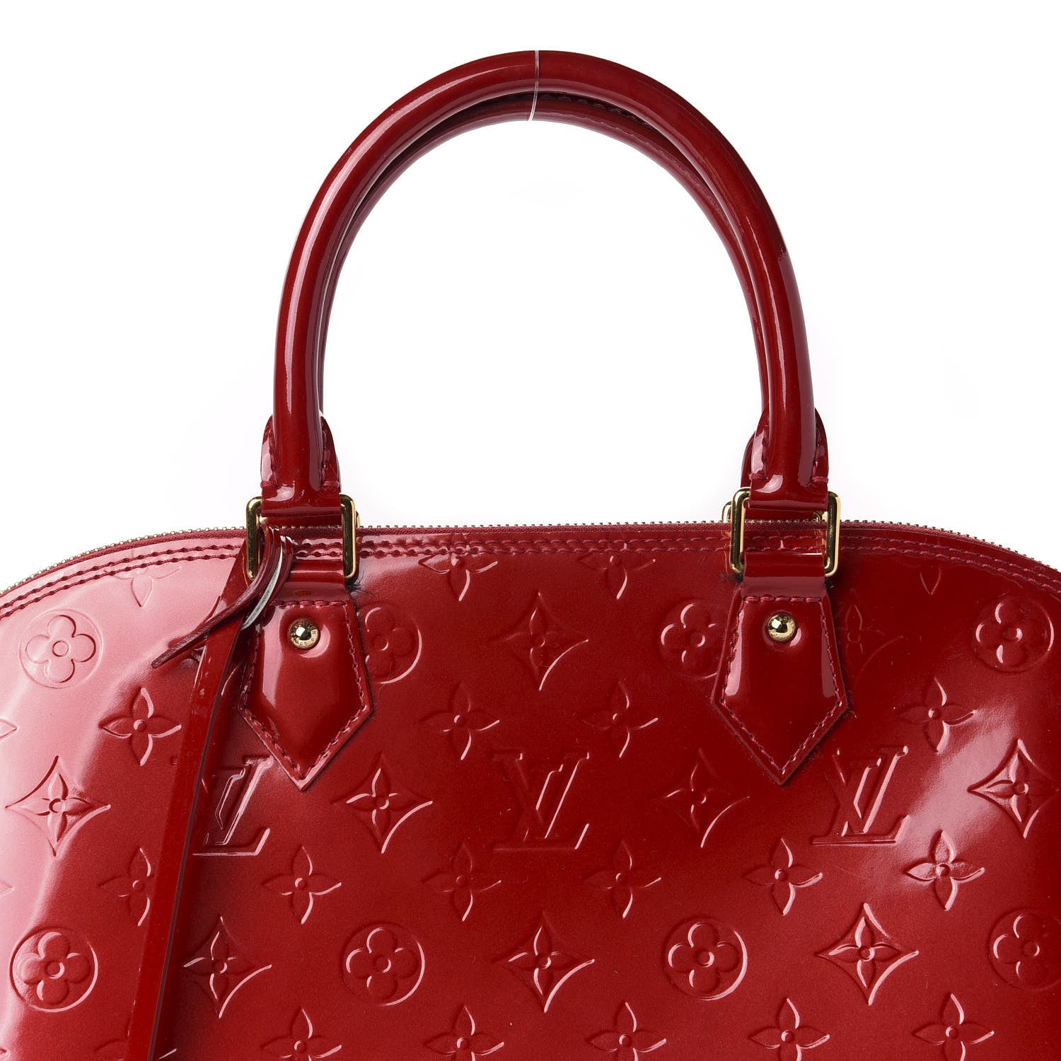 Louis Vuitton Vernis Alma GM Pomme D'Amour 18 of 18