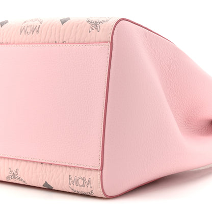 MCM Visetos Medium Aren Hobo Powder Pink 9 of 11
