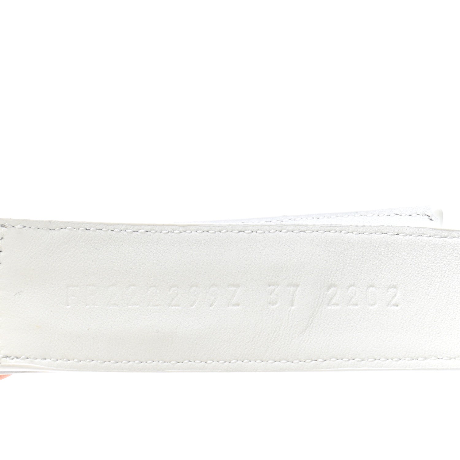 Hermes Calfskin Womens Chypre Sandals 37 White 8 of 9