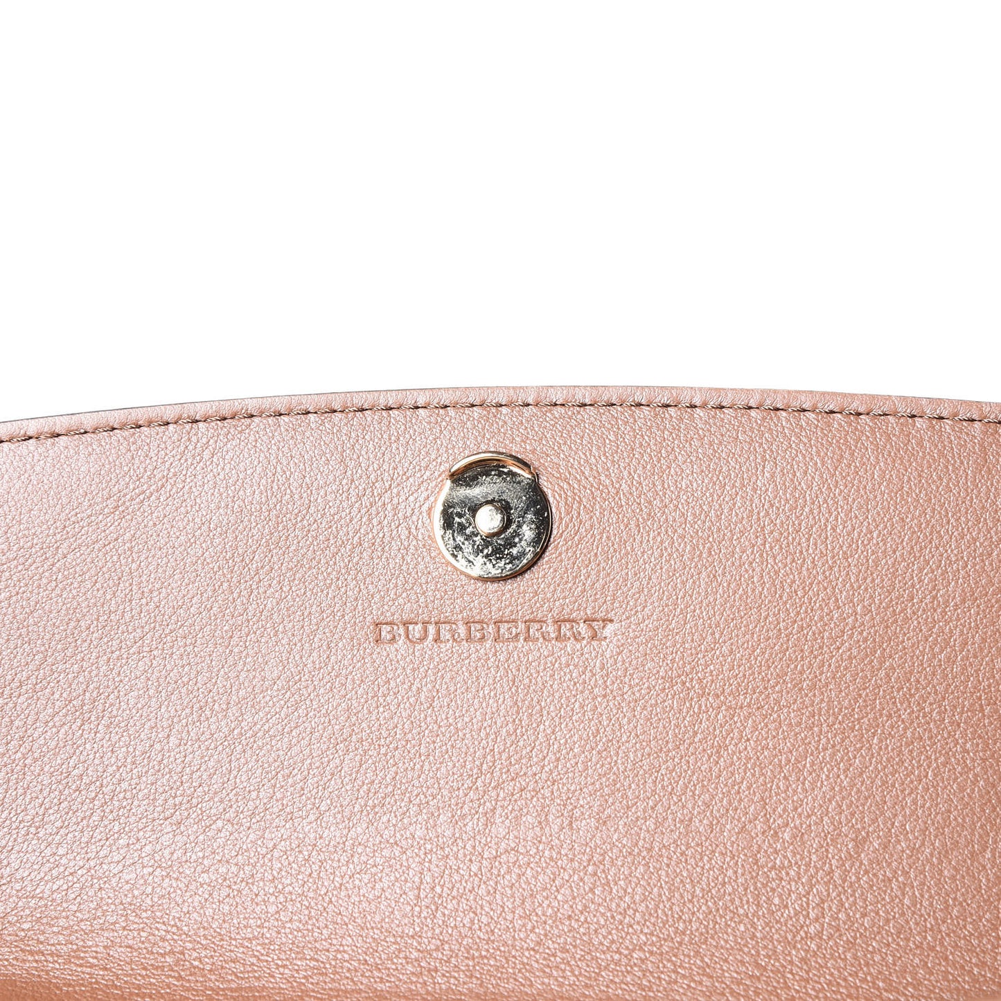 Calfskin Horseferry Check Henley Wallet On Chain Tan