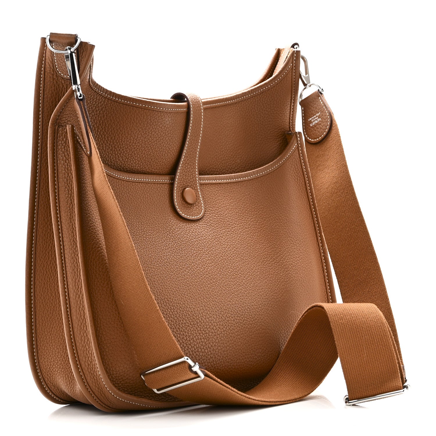 Hermes Taurillon Clemence Evelyne III PM Gold 3 of 11