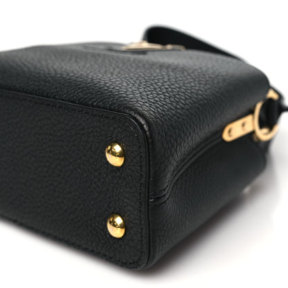 Louis Vuitton Taurillon Mini Capucines Black 9 of 9