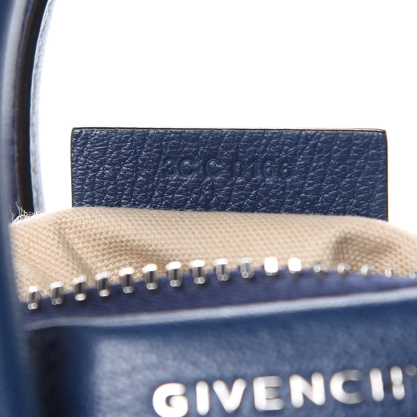 Sugar Goatskin Mini Antigona Night Blue