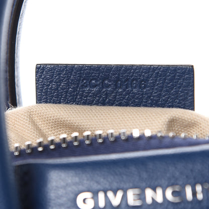 Givenchy Sugar Goatskin Mini Antigona Night Blue 7 of 11
