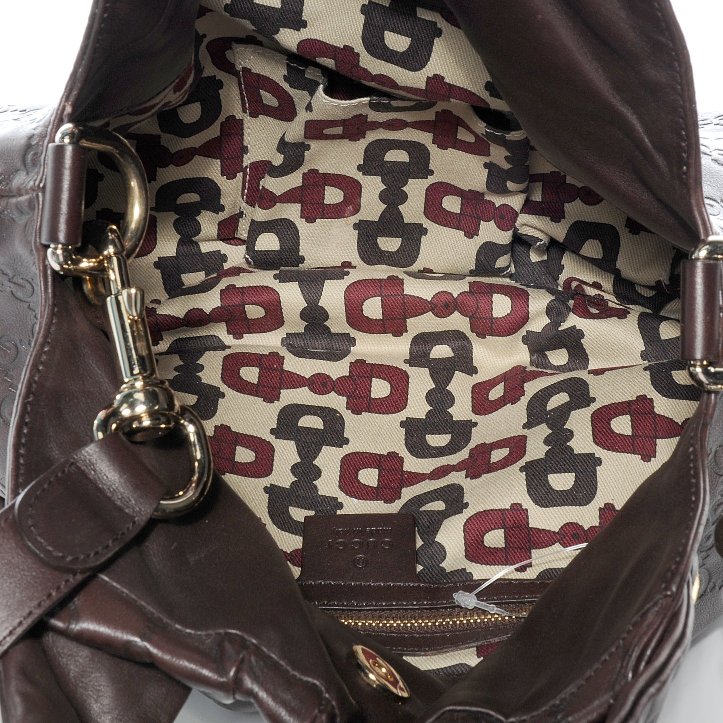 Guccissima Small Hysteria Chocolate