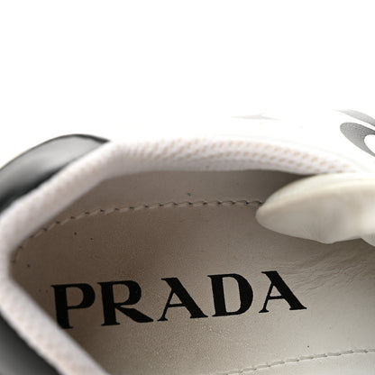 Prada Vitello Soft Logo Sneakers 36 White 7 of 10