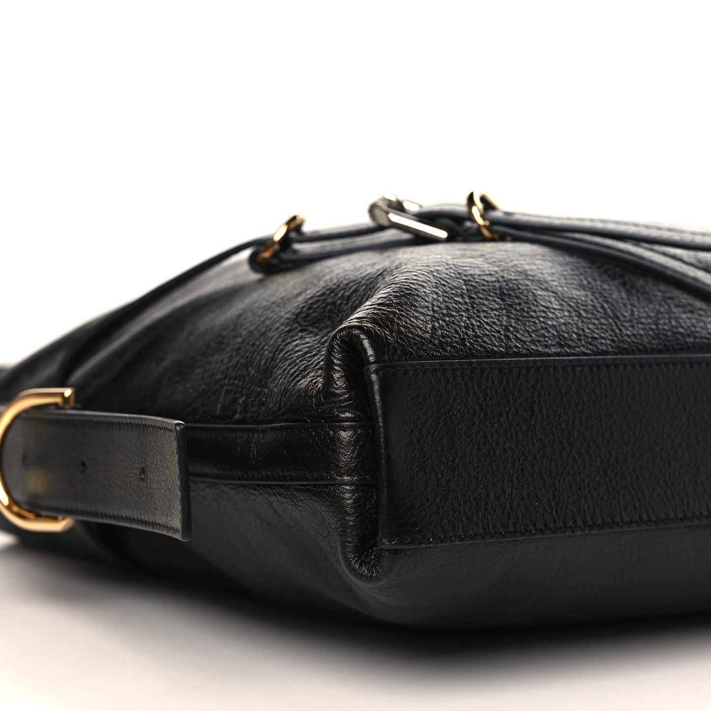 Calfskin Medium Voyou Bag Black