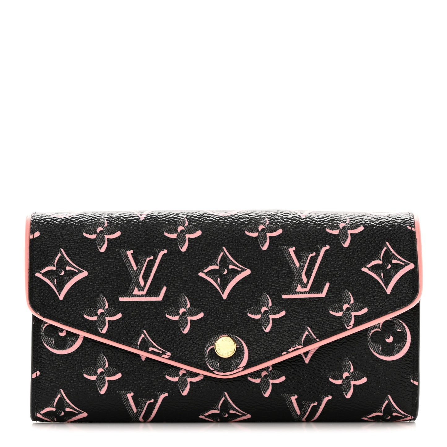 Monogram Fall For You Sarah Wallet Black