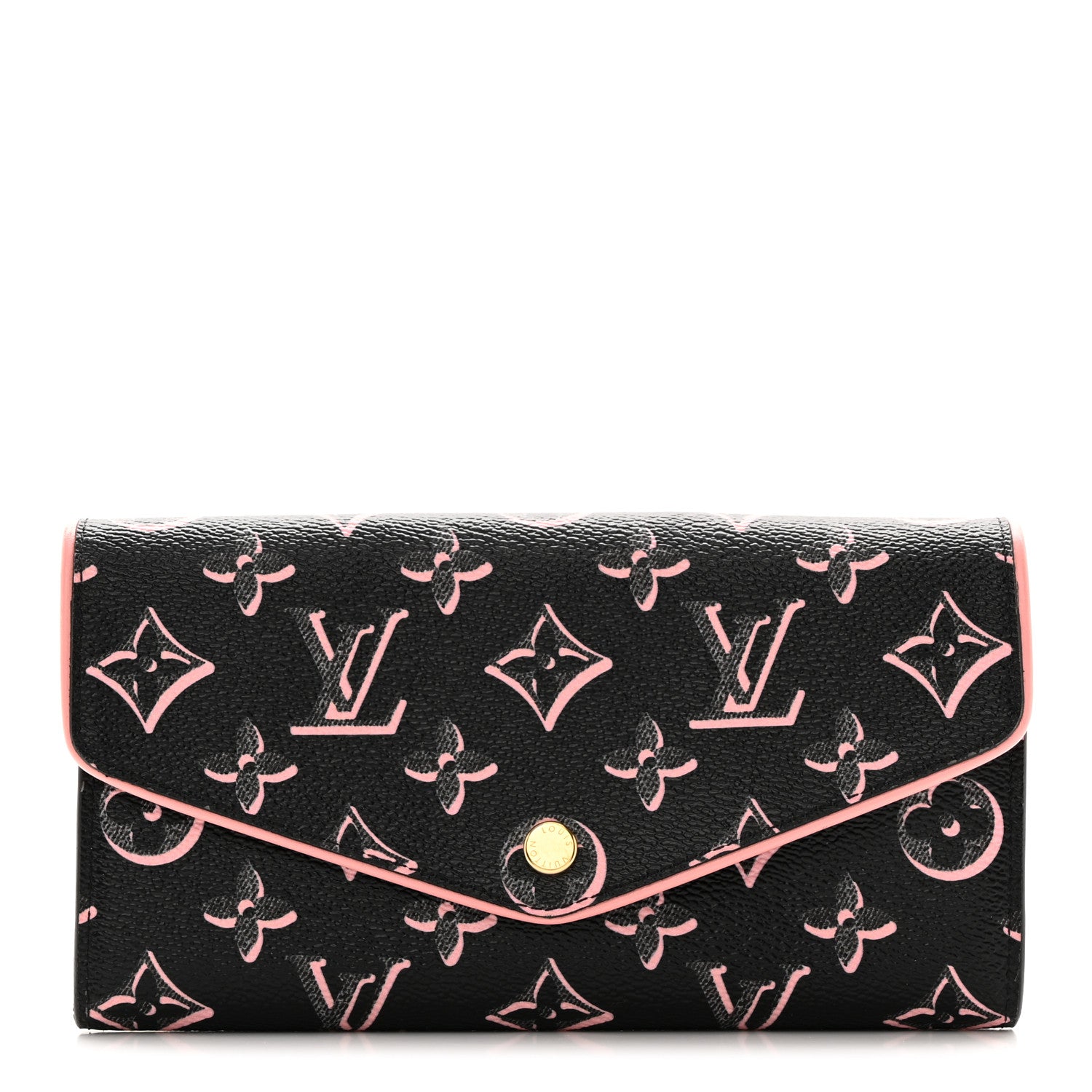Louis Vuitton Monogram Fall For You Sarah Wallet Black 1 of 13