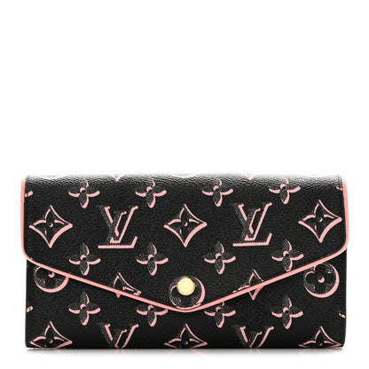 Louis Vuitton Monogram Fall For You Sarah Wallet Black 1 of 13