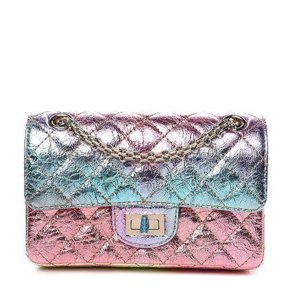 Chanel Metallic Goatskin Quilted Mini 2.55 Reissue Flap Multicolor 1 of 9