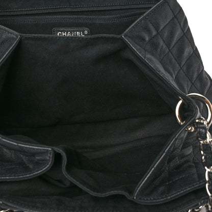 Chanel Caviar Quilted Timeless Accordion Flap Black 5 of 9