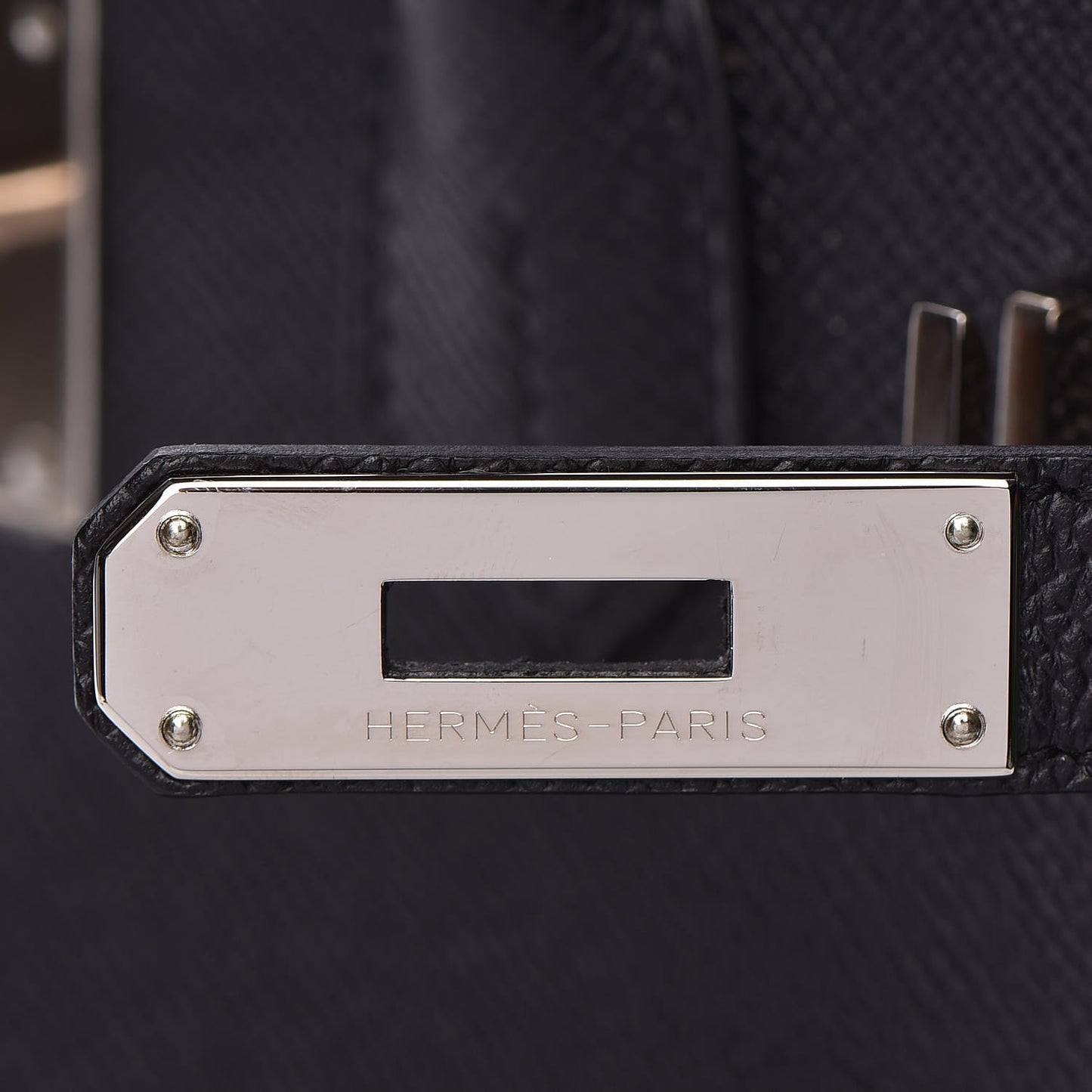 Epsom Birkin 30 Black