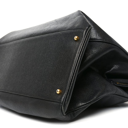 Chanel Caviar XL Weekender Bag Black 10 of 10