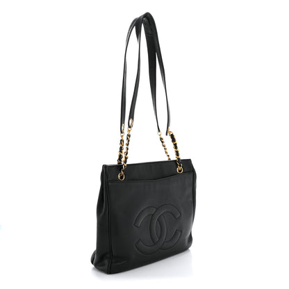 Chanel Caviar CC Flap Shoulder Bag Black 3 of 15
