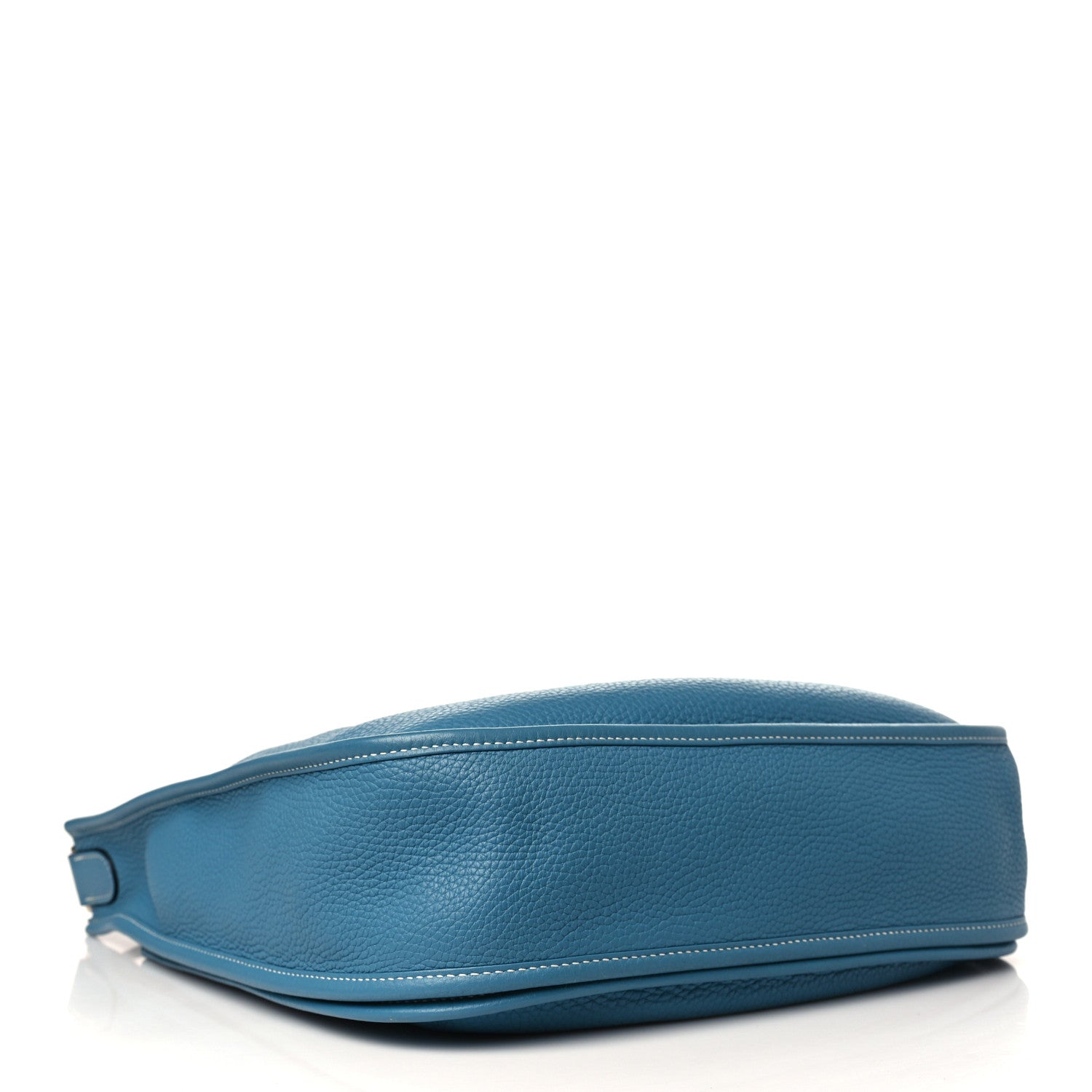 Hermes Taurillon Clemence Evelyne III GM Blue Jean 4 of 9