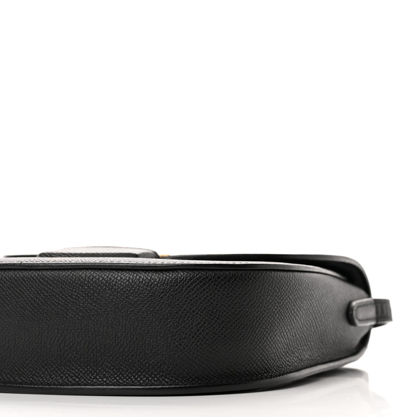 Grained Calfskin Small Trotteur Black