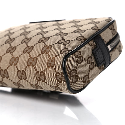 Gucci Monogram Belt Bag Dark Brown 10 of 10