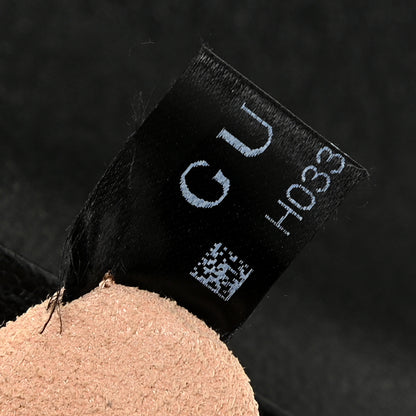 Gucci GG Supreme Monogram Calfskin Small Padlock Messenger Shoulder Bag Beige Black Cuir 8 of 17