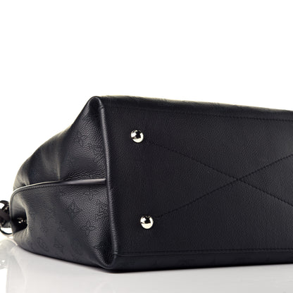 Louis Vuitton Mahina Carmel Hobo Black 7 of 10