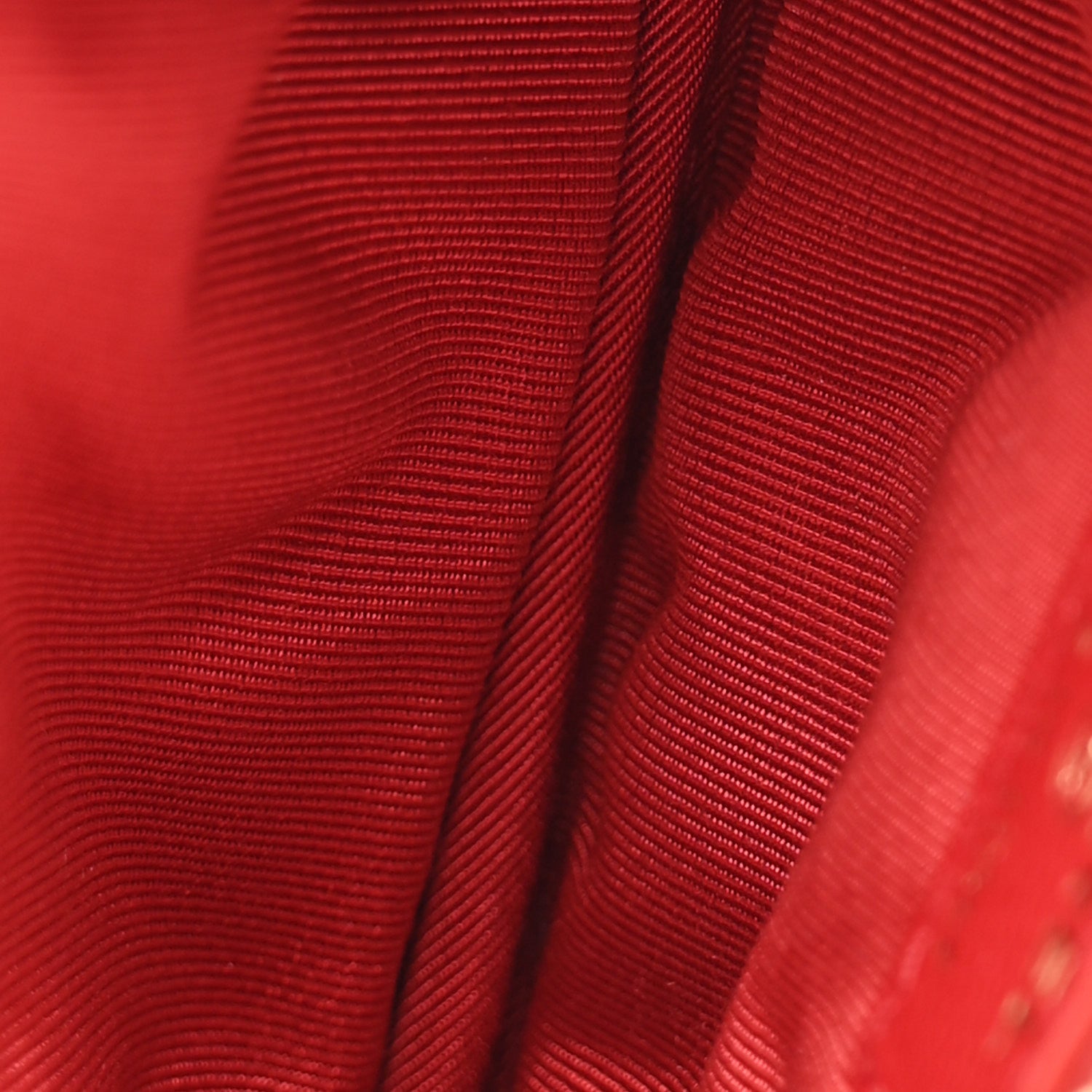 Chanel Caviar Quilted Small Cosmetic Case Red 5 of 10