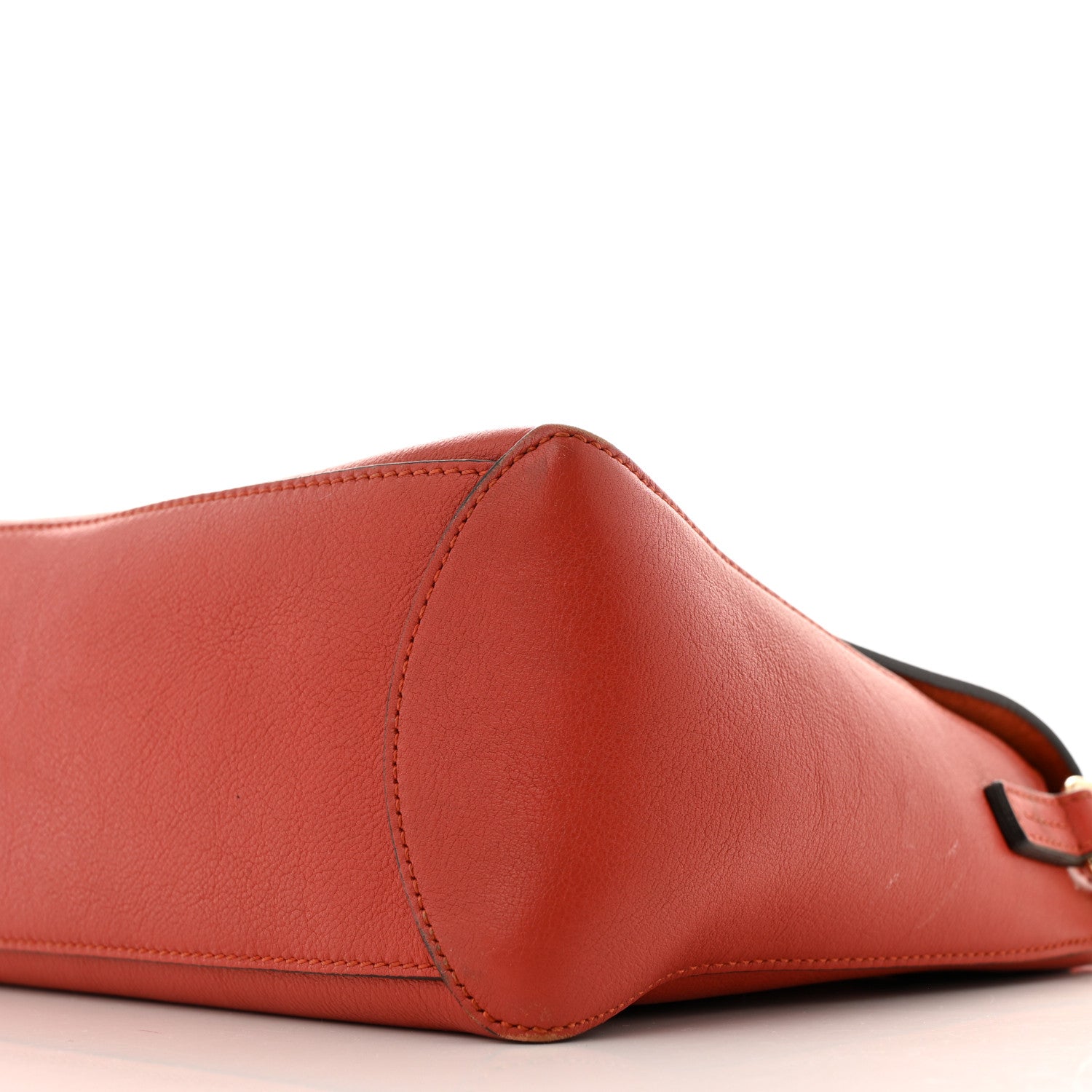 Chloe Calfskin Small Faye Day Shoulder Bag Dahlia Red 10 of 14