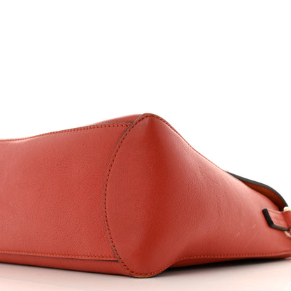 Chloe Calfskin Small Faye Day Shoulder Bag Dahlia Red 10 of 14
