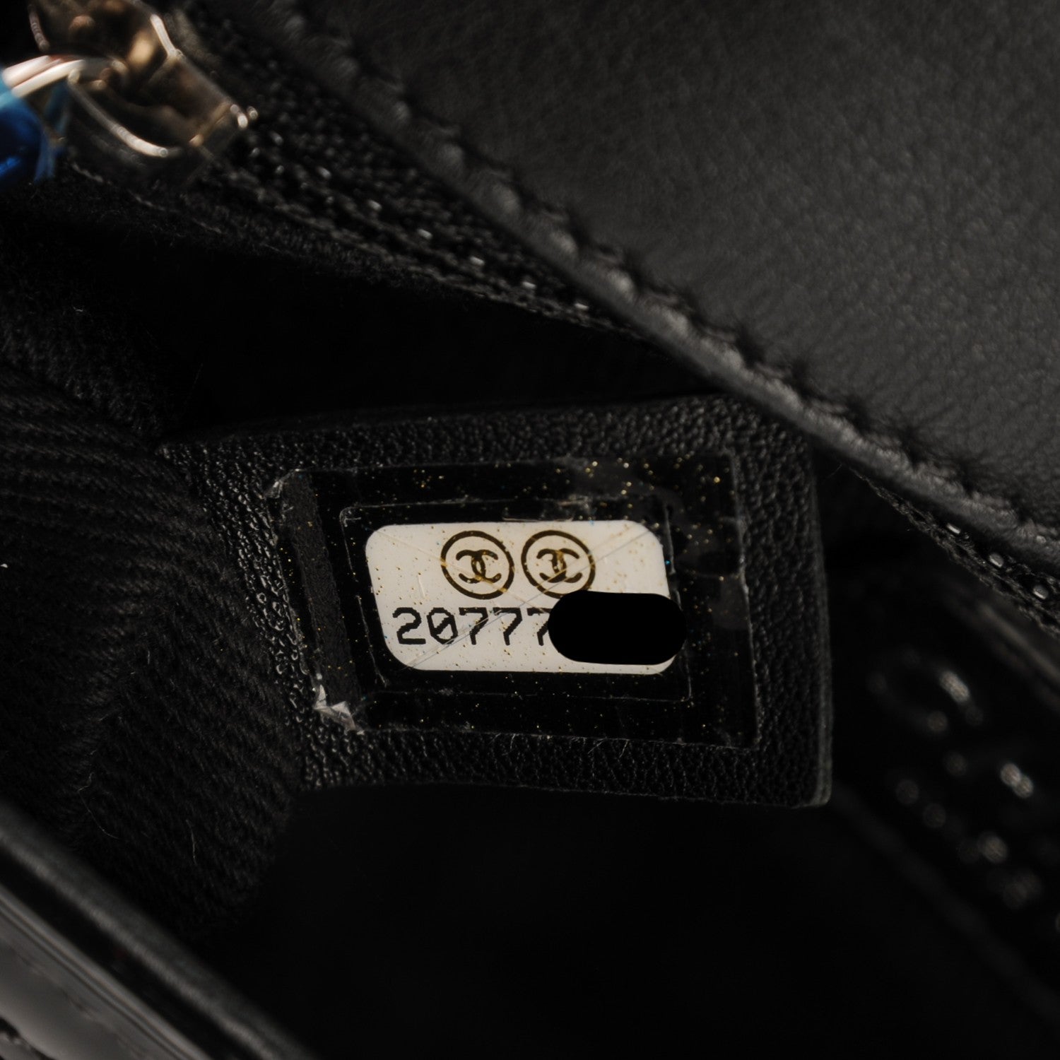 Chanel Patent Quilted Small Coco Shine Flap Black 8 of 8