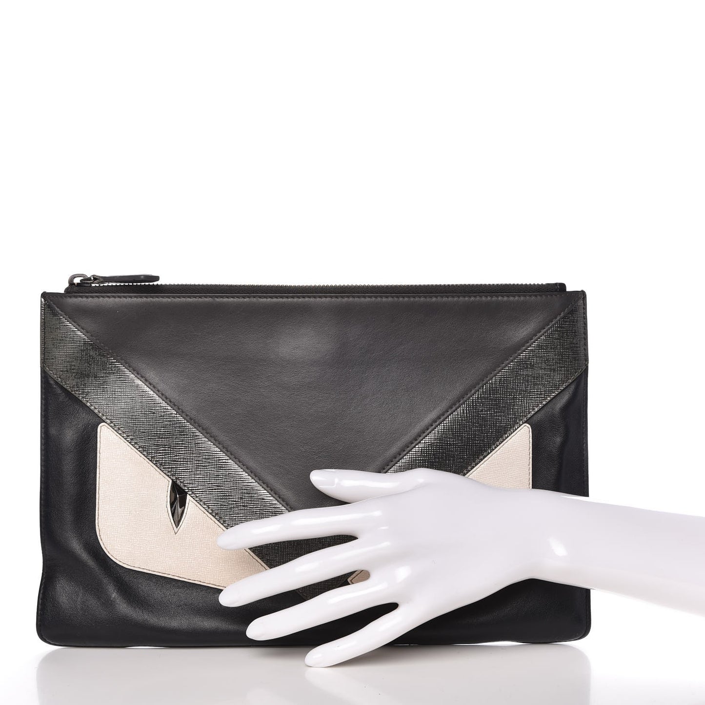 Vitello Century Elite Monster Eyes Pouch Black Graphite
