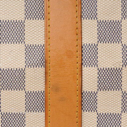 Louis Vuitton Damier Azur Keepall Bandouliere 55 8 of 15