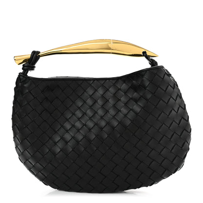 Bottega Veneta Nappa Intrecciato Sardine Bag Black 1 of 10