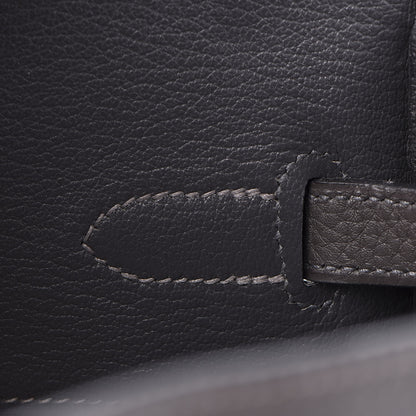 Hermes Taurillon Clemence Birkin 35 Graphite 21 of 33