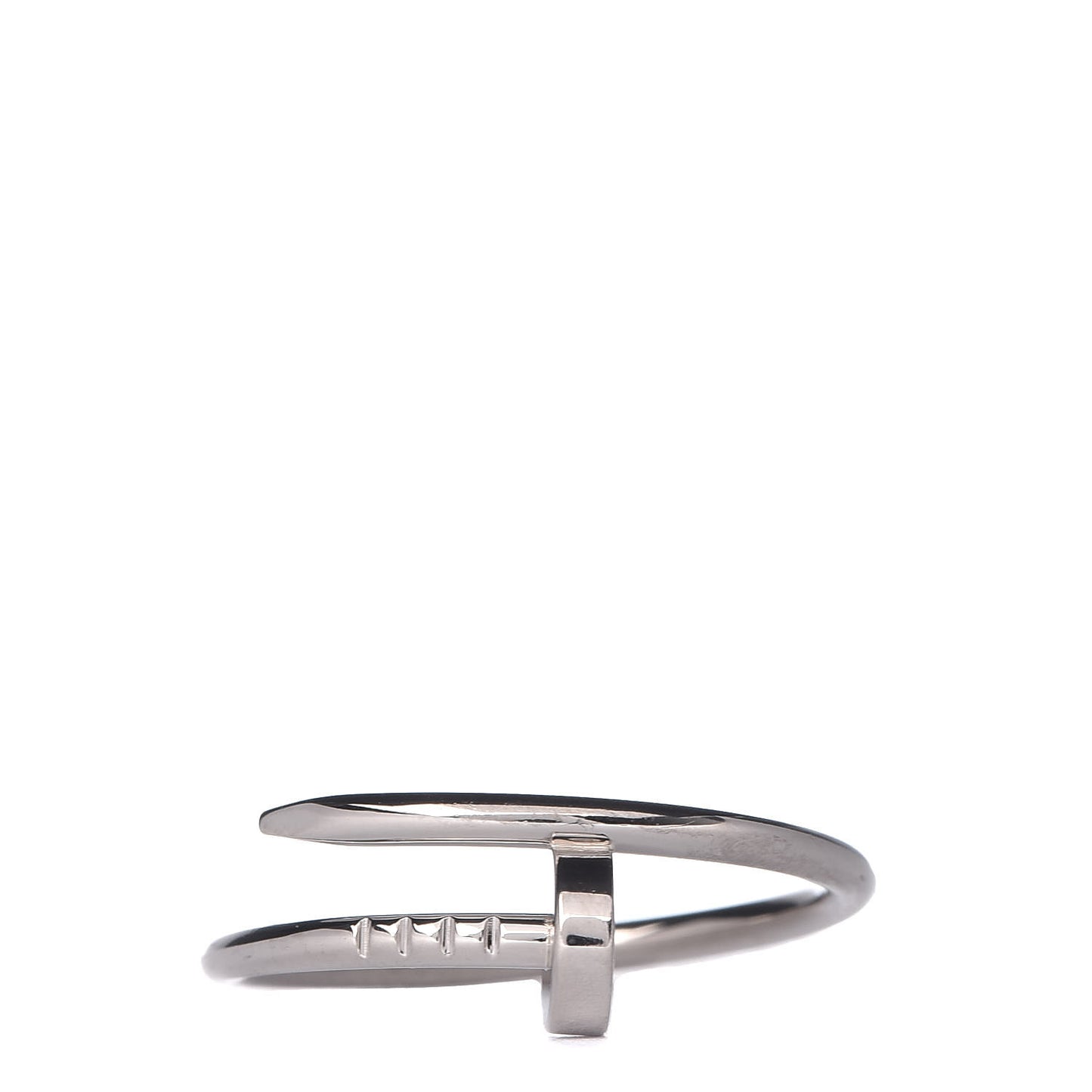 18K White Gold Small Juste Un Clou Ring 57 8