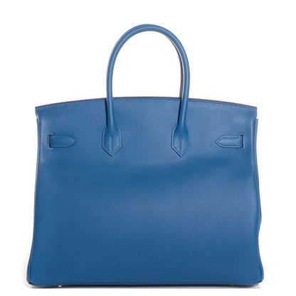 Hermes Epsom Birkin 35 Mykonos 4 of 24