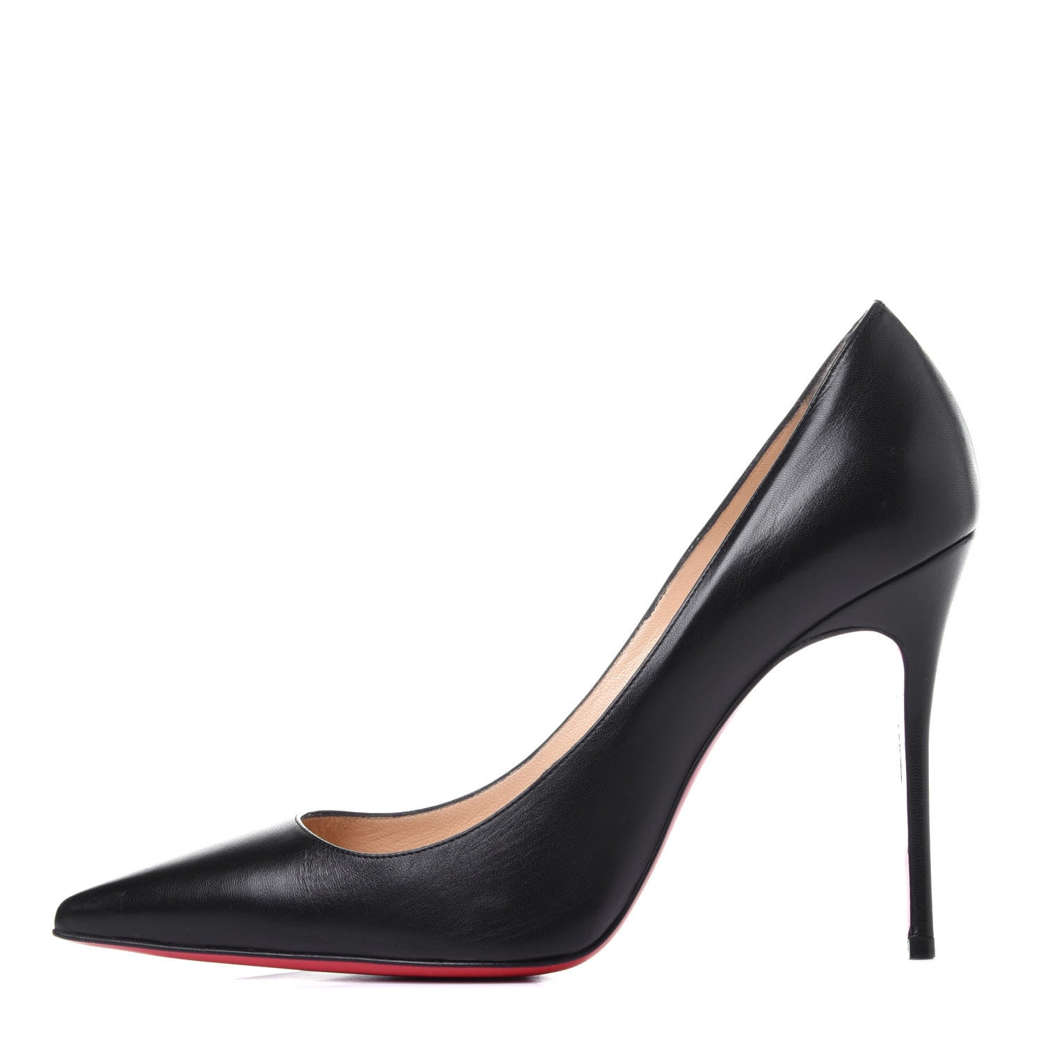 Christian Louboutin Kid Decollete 554 100 Pumps 38 Black 1 of 14