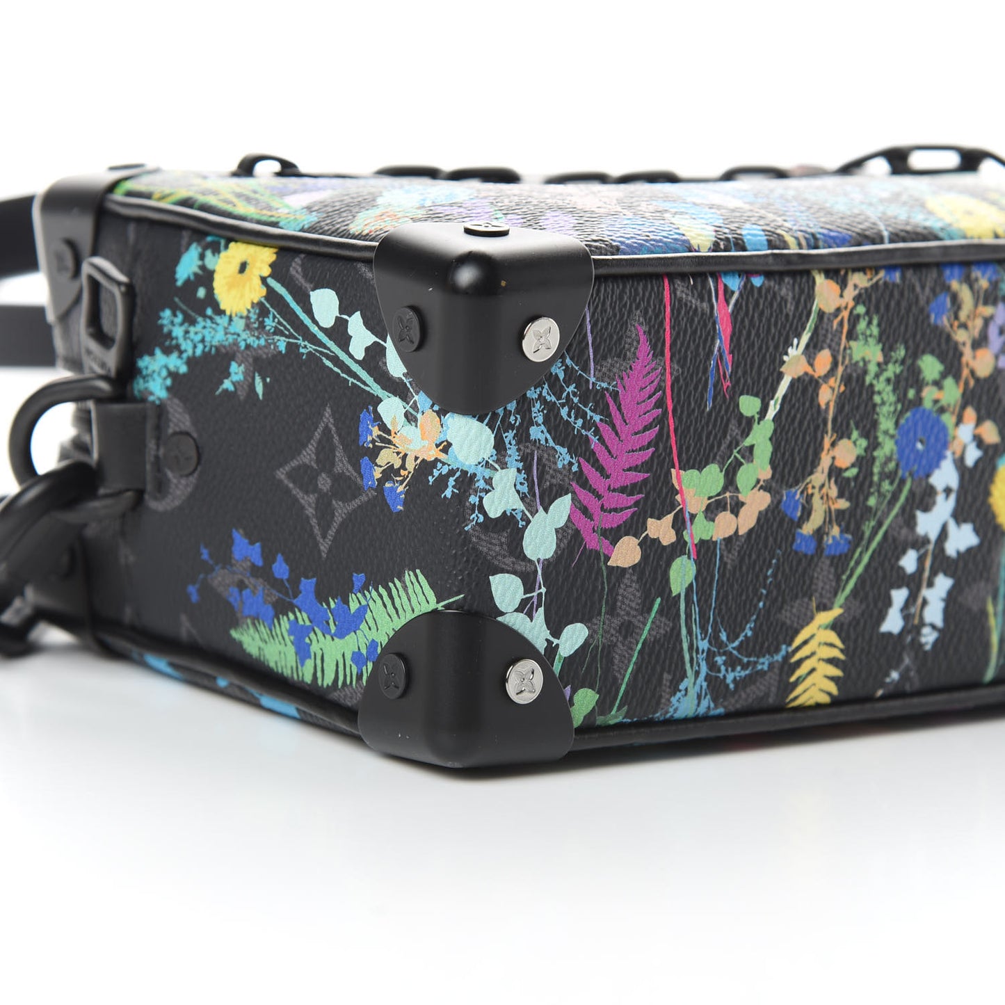 Monogram Eclipse Flower Print Mini Soft Trunk