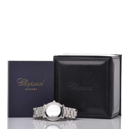Chopard Stainless Steel 7 Diamond 36mm Happy Sport Quartz Watch 7 of 7