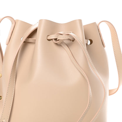 Mansur Gavriel Calfskin Mini Bucket Bag Natural 8 of 10