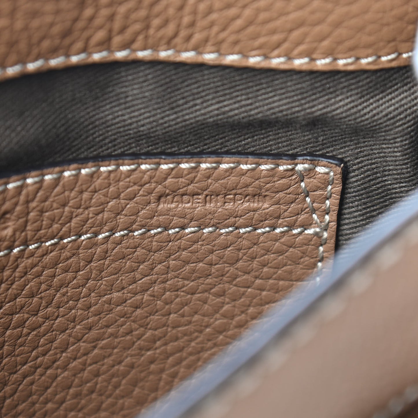 Calfskin Mini Marcie Round Crossbody Bag Nut