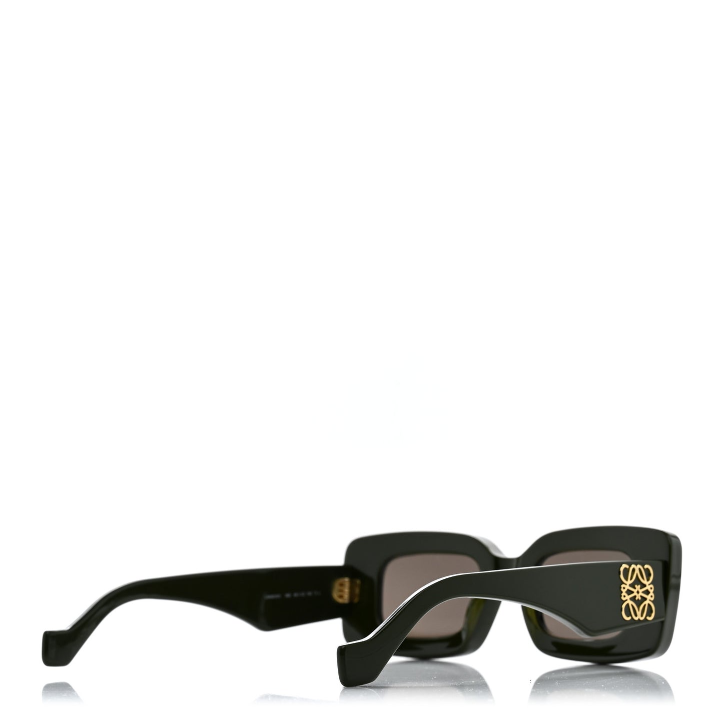 Acetate Rectangular Sunglasses LW40101I Dark Olive