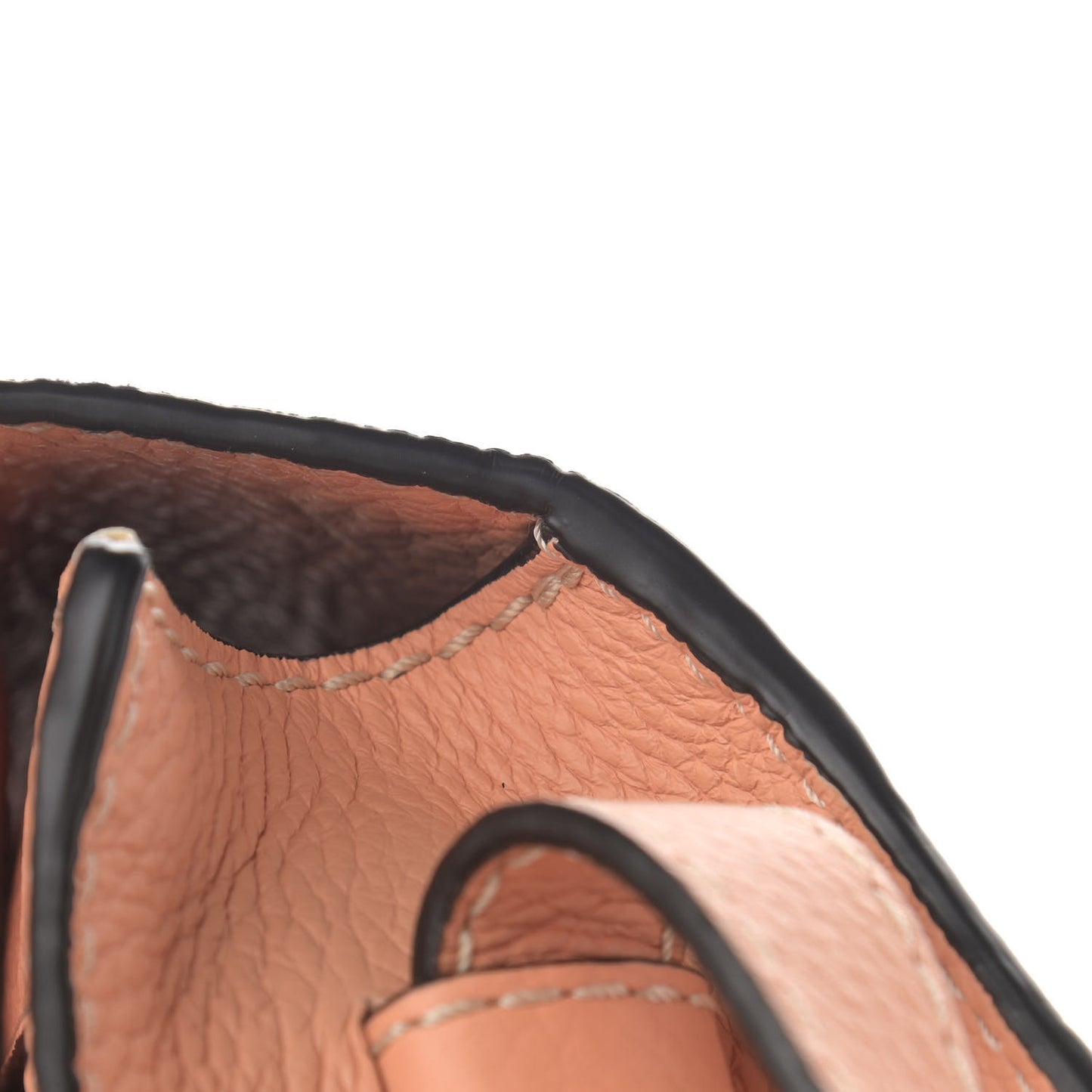 Calfskin Mini Marcie Round Crossbody Bag Peach Bloom