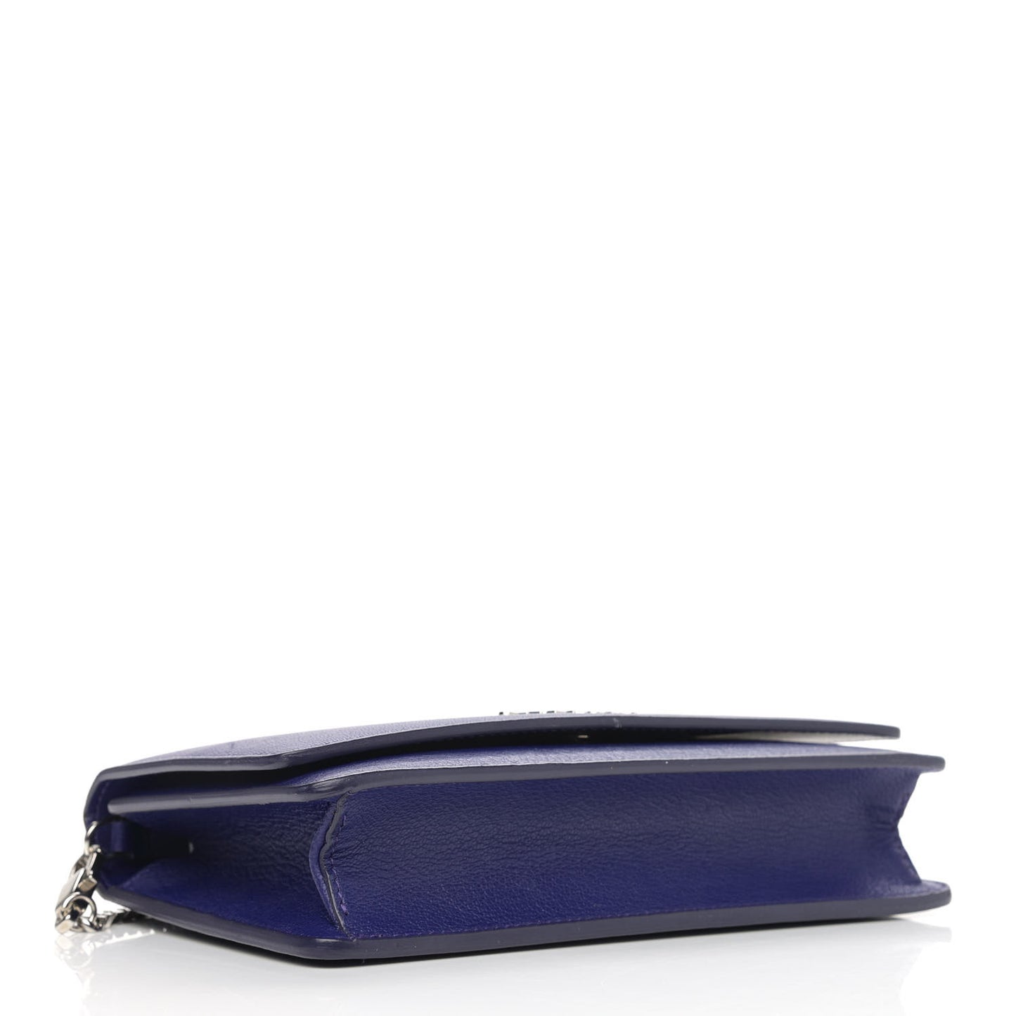 Sugar Goatskin Pandora Chain Wallet Cobalt Blue