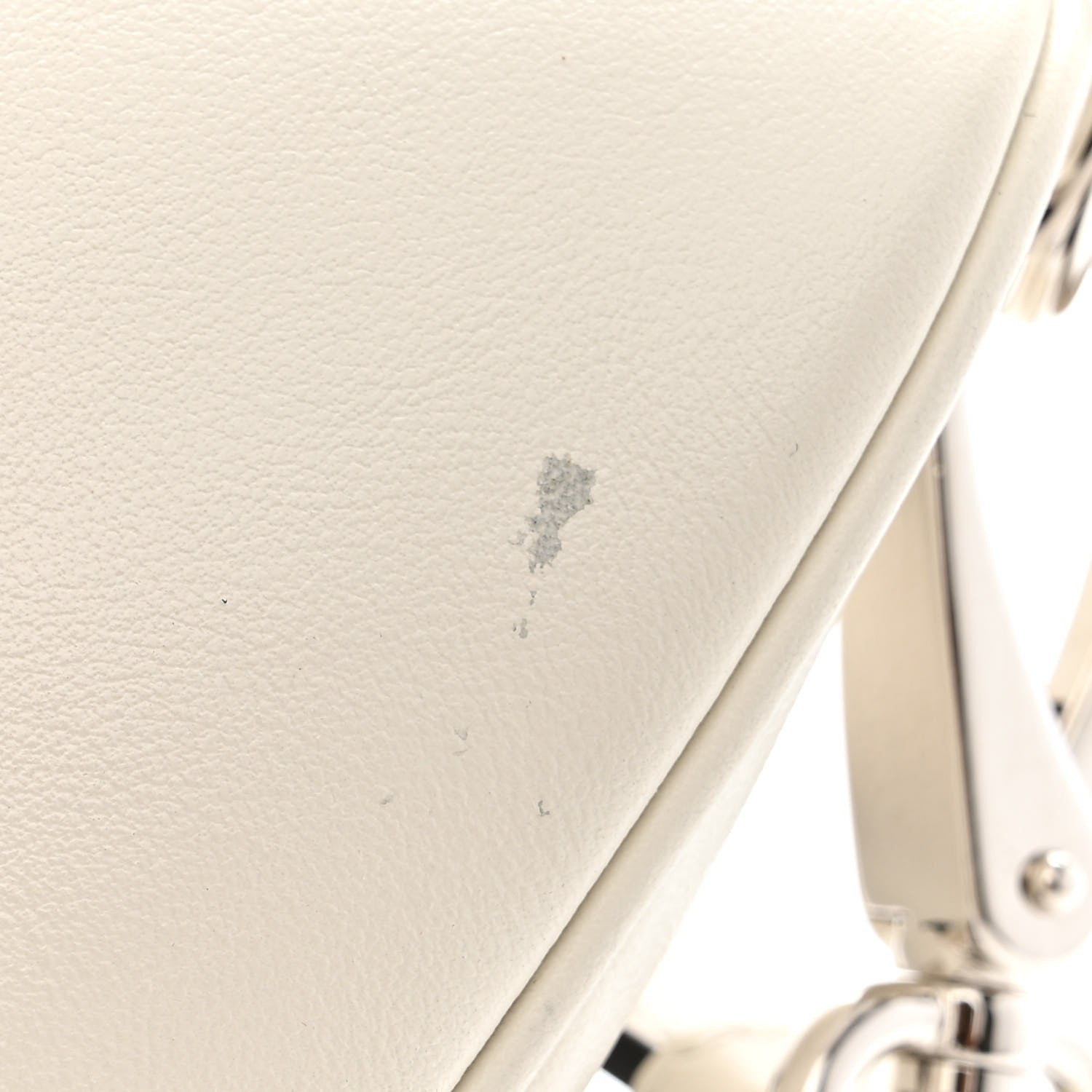 Prada Grace Lux Triangle Shoulder Bag White 14 of 14