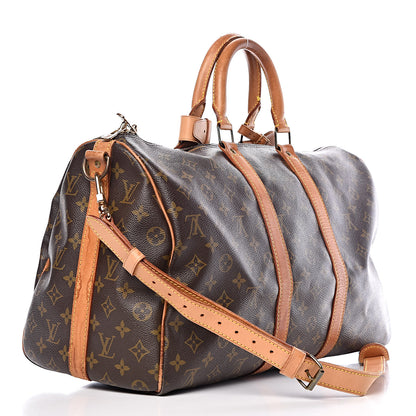 Louis Vuitton Monogram Keepall Bandouliere 45 3 of 29