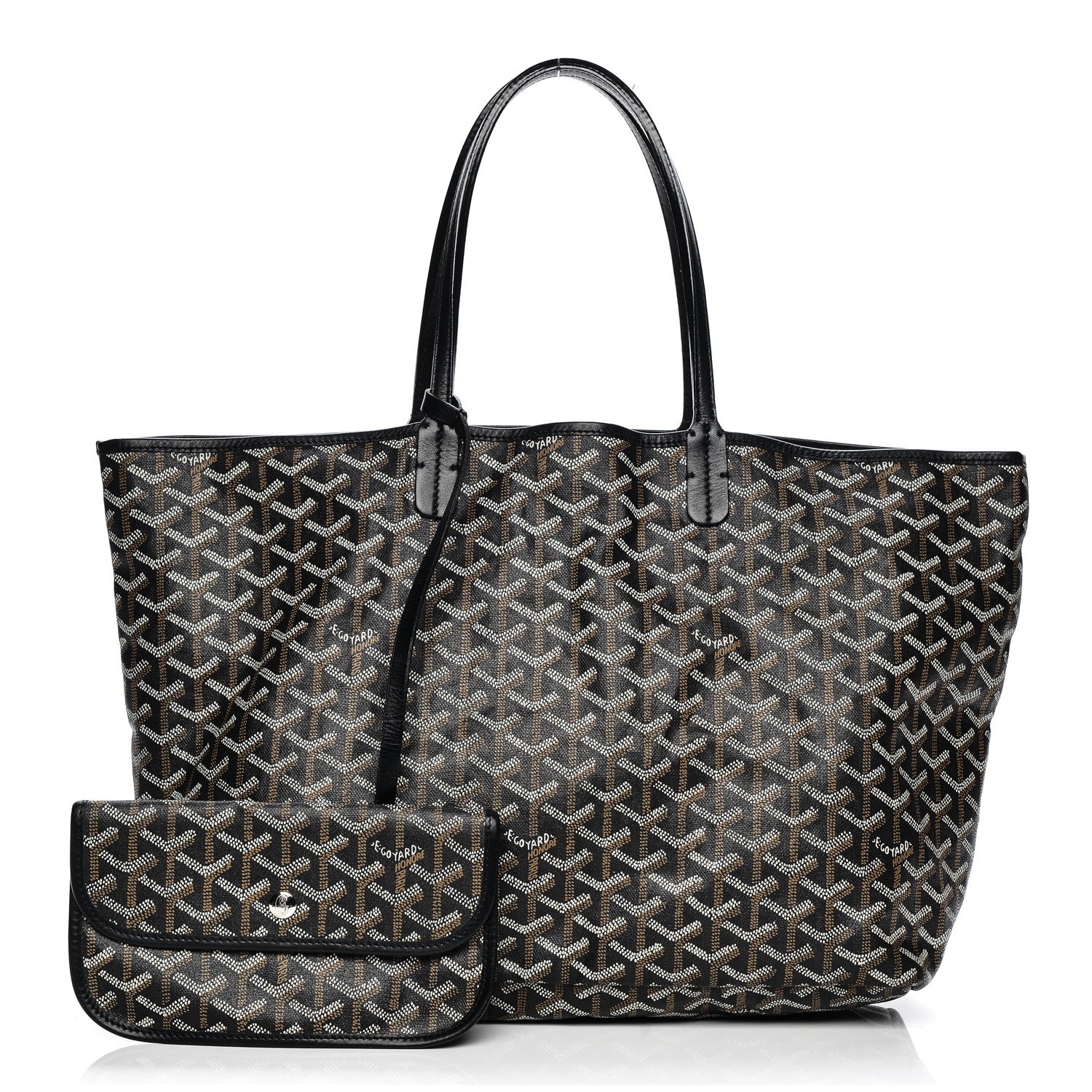 Goyard Goyardine Saint Louis PM Black 1 of 9