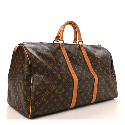 Louis Vuitton Monogram Keepall 55 2 of 10