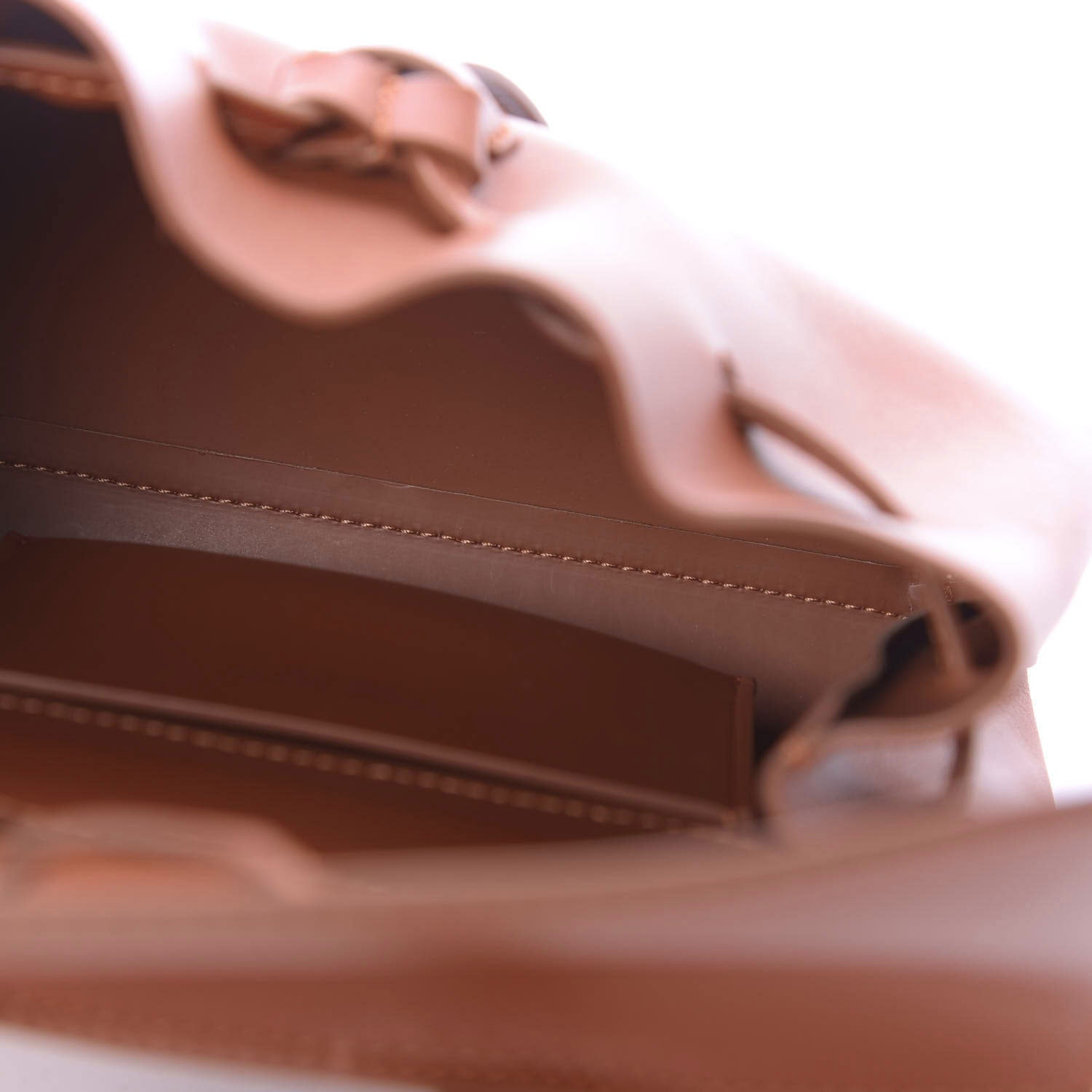 Mansur Gavriel Calfskin Mini Lady Bag Ginger 5 of 10