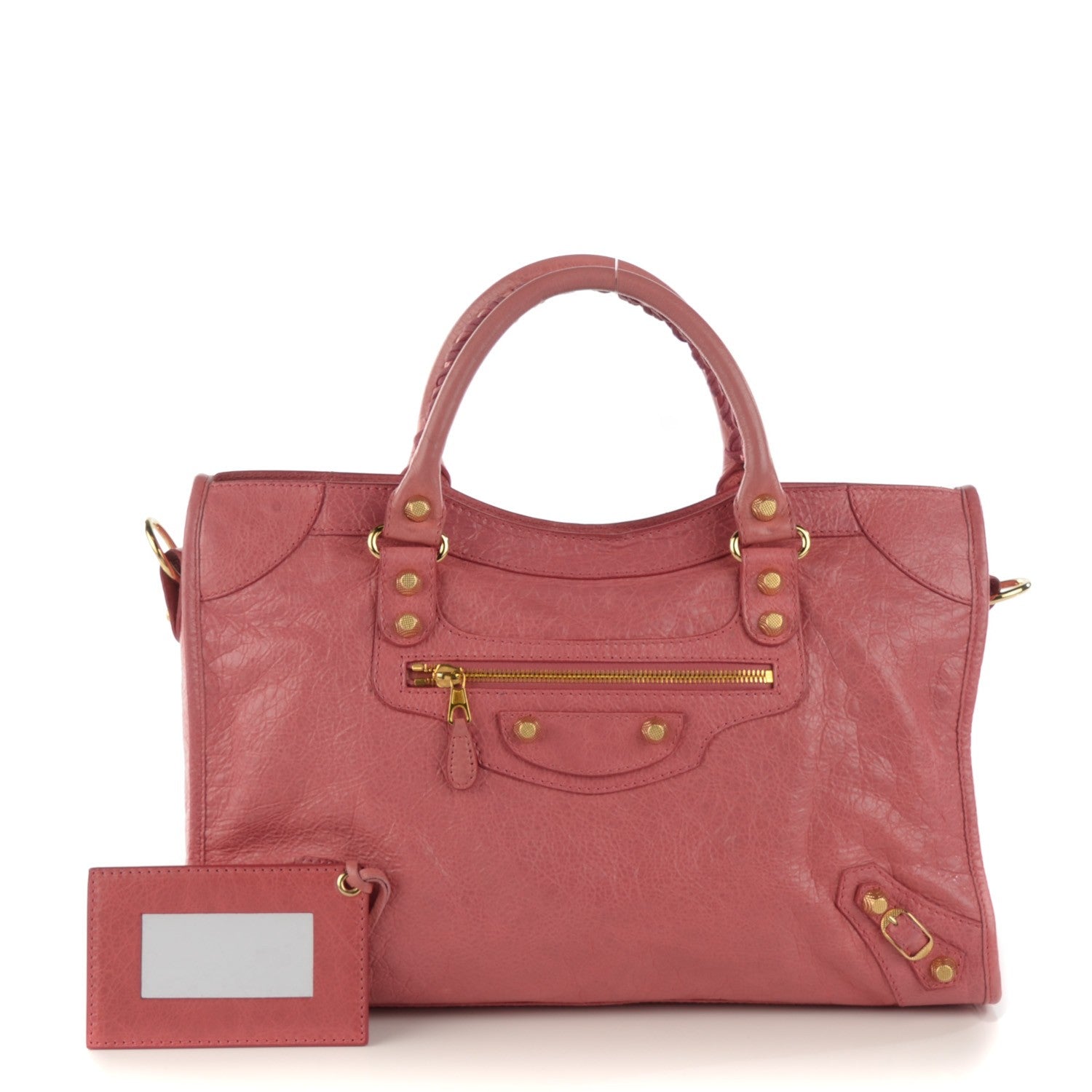 Balenciaga Agneau Giant 12 Gold Hardware City Rose Bombon Raspberry 1 of 8