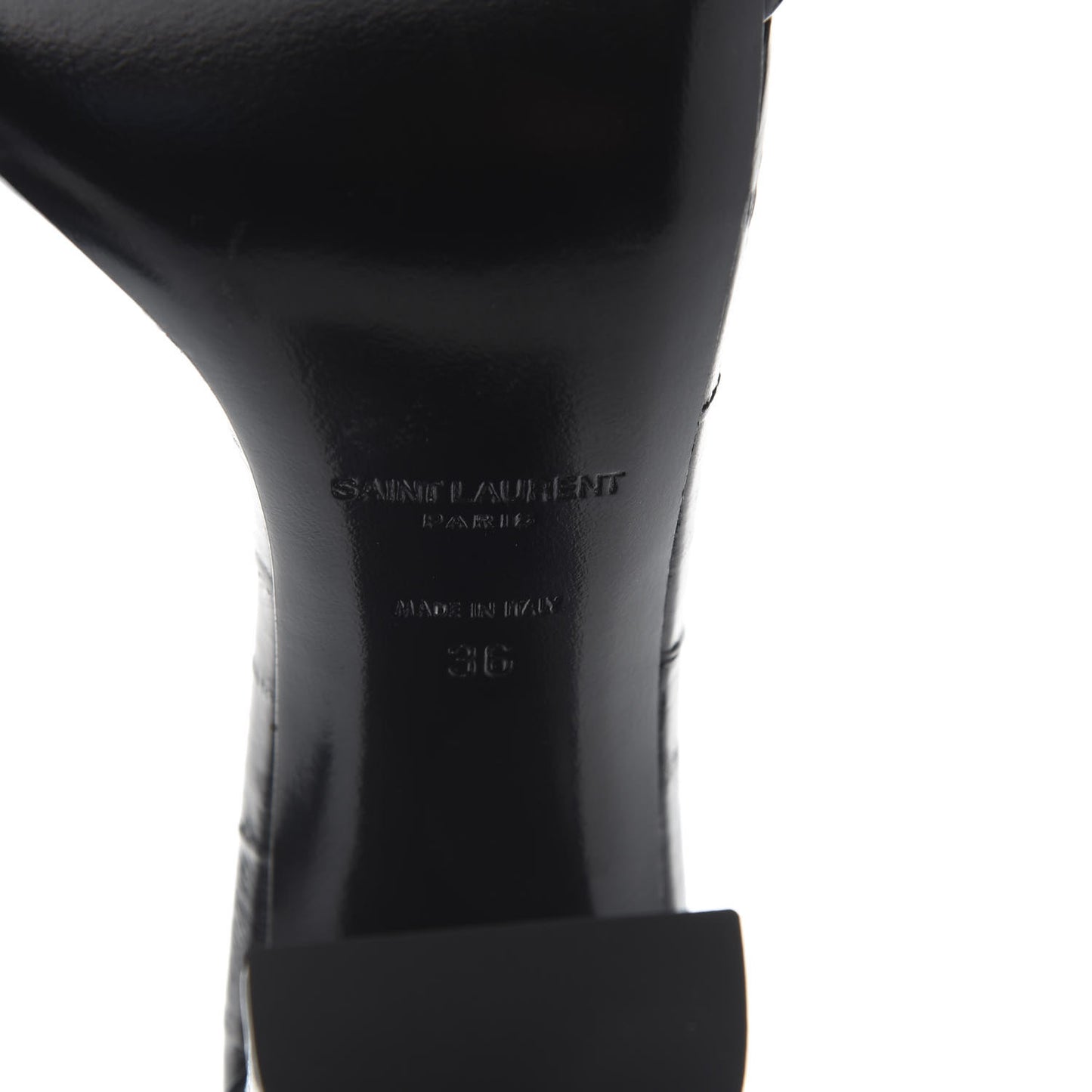 Anguilla LouLou 105 Buckle Sandals 36 Black